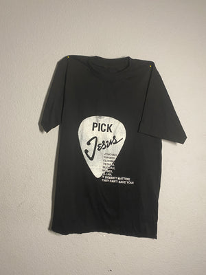 pick jesus tee (black)